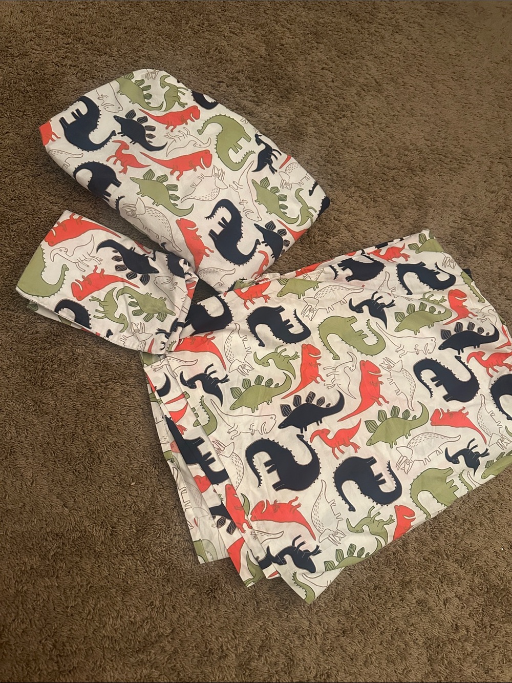 Kids Dinosaur Print bedding set